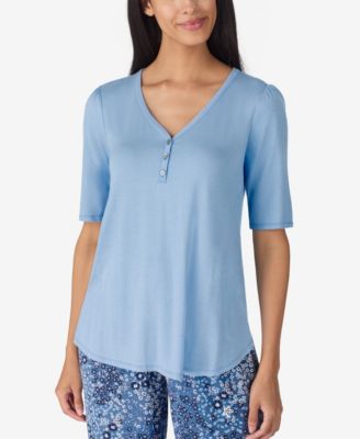 Women's 2-Piece V-Neck Top and Pants Pajama Set