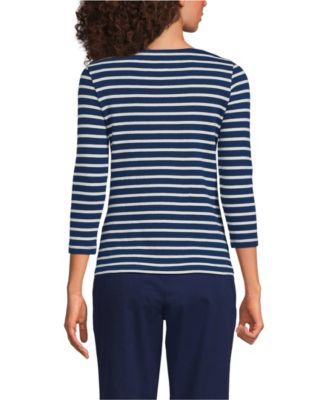 Women's Mariner Jersey Boatneck Top
