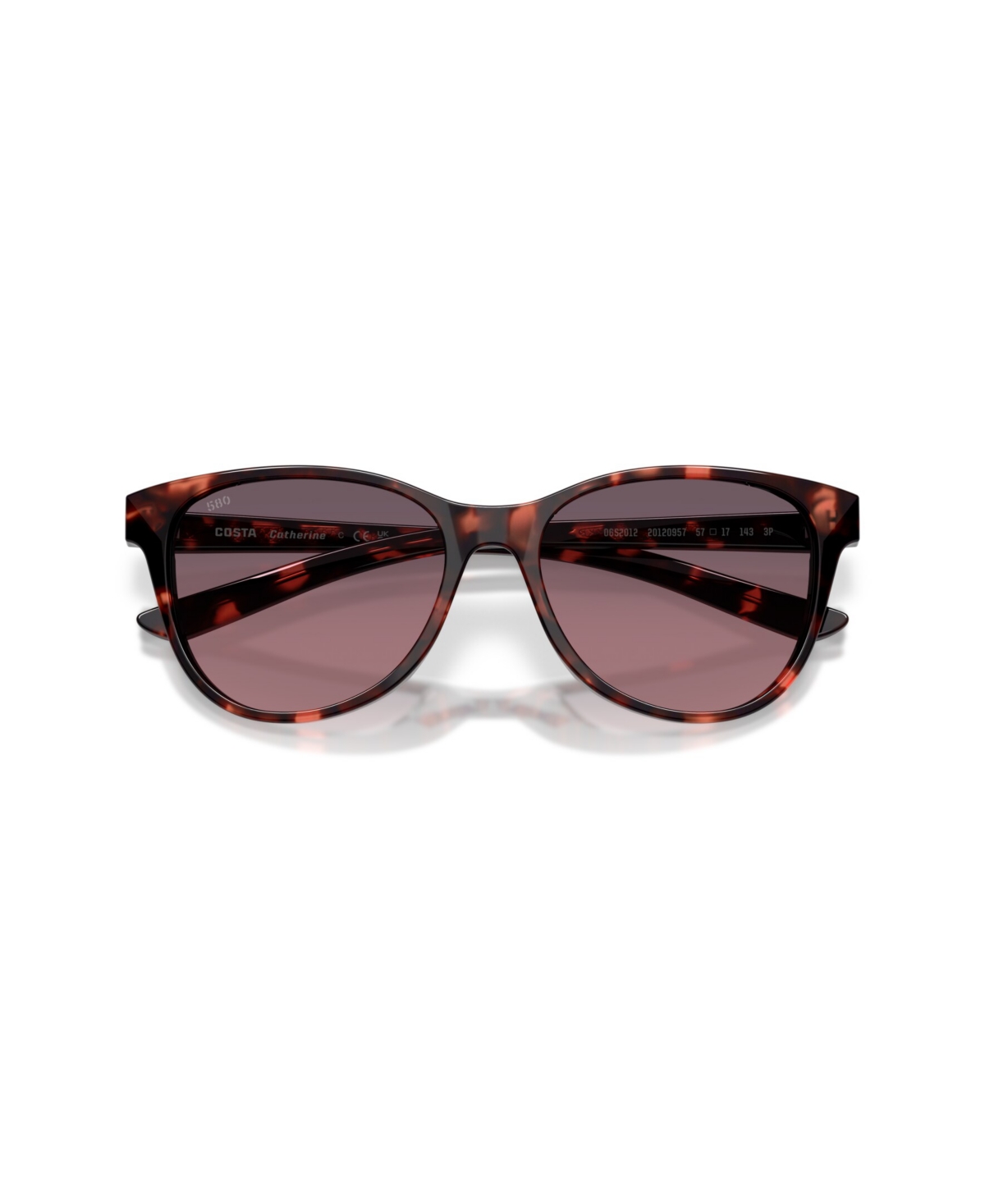 Costa Del Mar Women's Polarized Sunglasses, Catherine 6s2012 In Brown