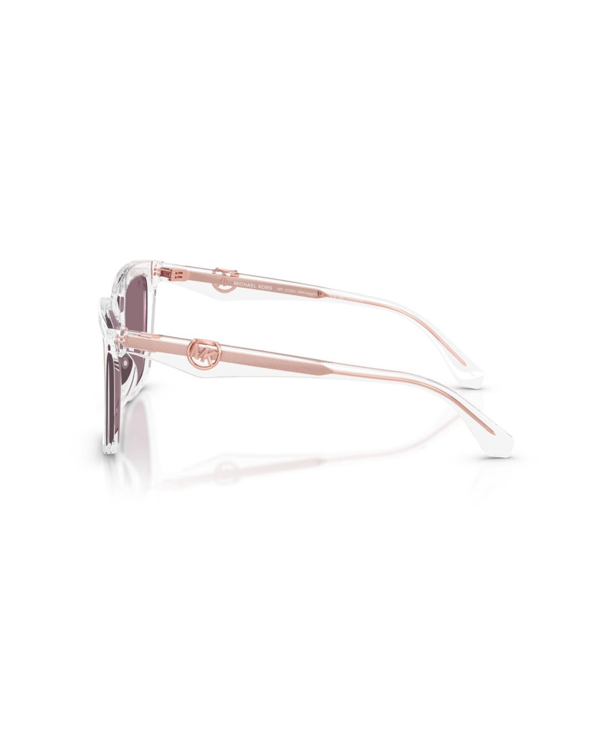 Michael Kors Woman Sunglass Mk2256u Menaggio In Transparent