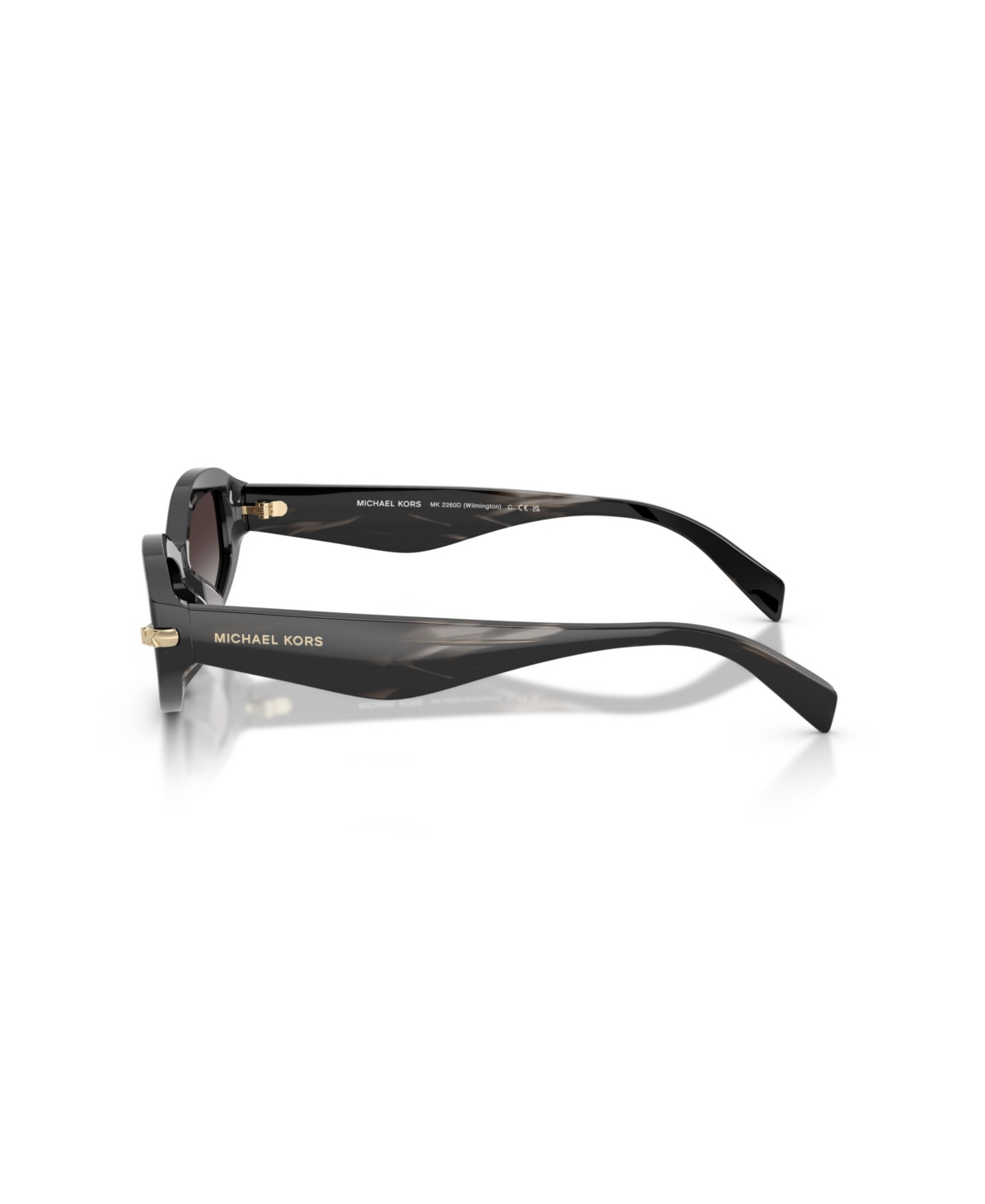 Michael Kors Geometric-frame Sunglasses In Black