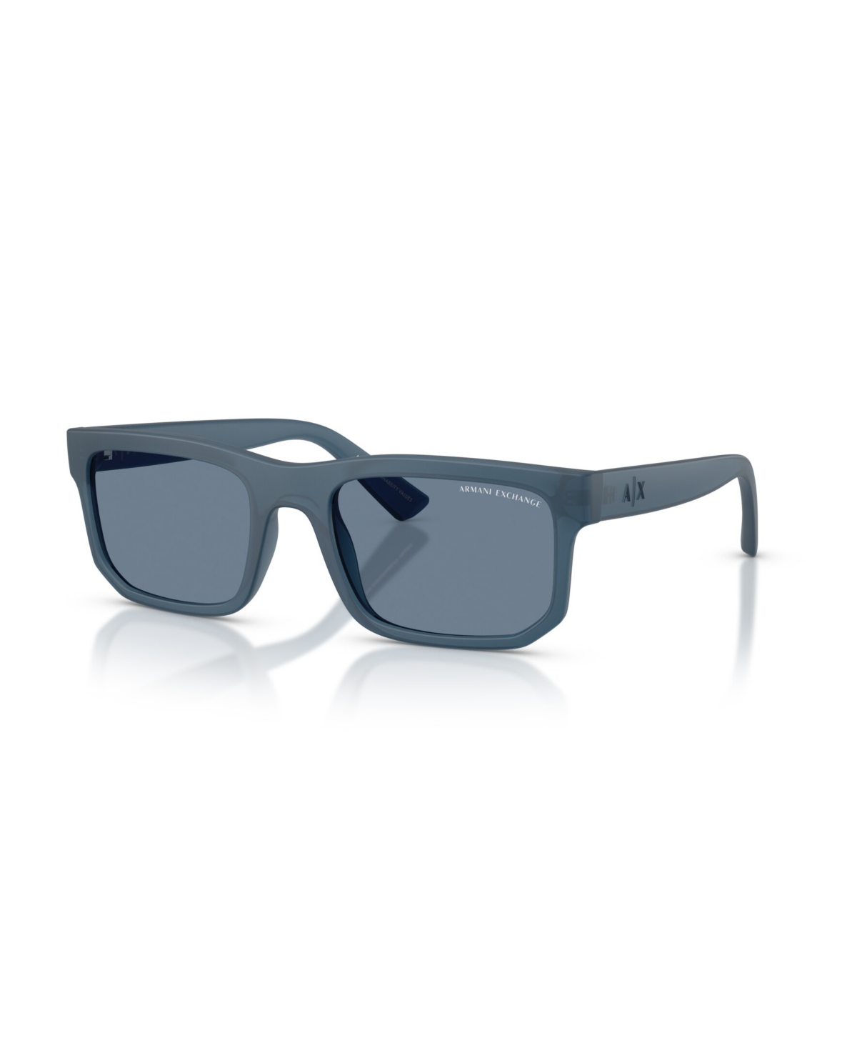 Armani Exchange Man Sunglass Ax4165s In Blue