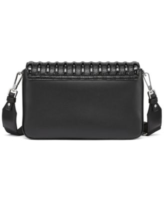 Ria Patent Piping Crossbody Bag
