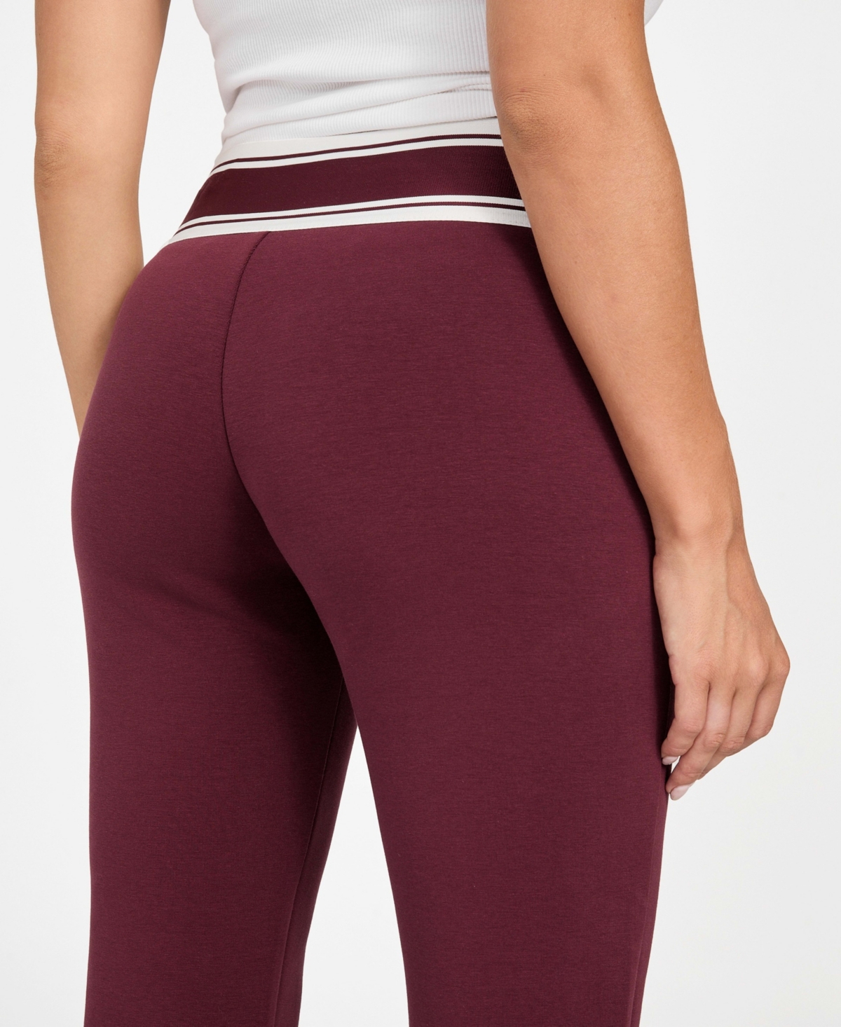 Guess Women's Ann Flared Leggings In Burgundy