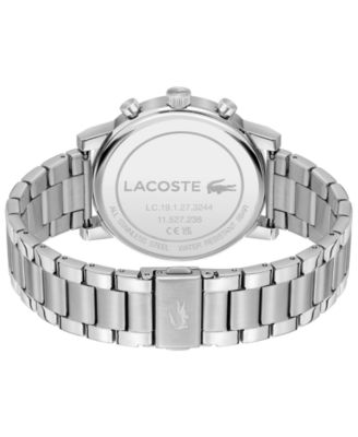 Men's Replay Silver Tone Stainless Steel Bracelet Watch, 44mm