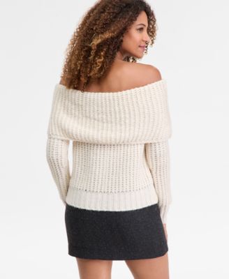 Women's Lofty Off-The-Shoulder Sweater, Macy's Exclusive