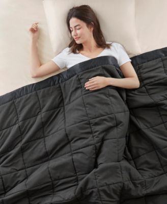 Windom Lightweight Down Alternative Satin Trim Blanket, King