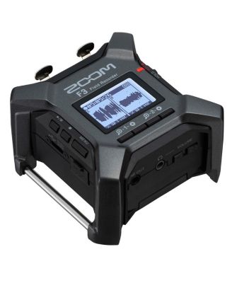 F3 2-Channel/2-Track Field Recorder, Bundle with 64GB Memory Card, TAPH100 Headphones, 4x AA NiMH Batteries, GX-CH-AA4 4-Bay Charger