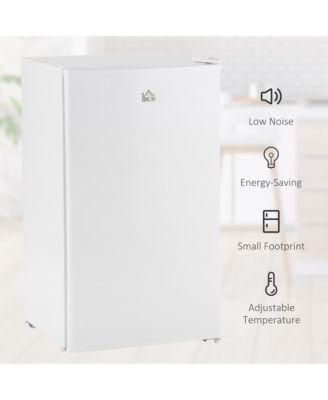 3.2 Cu.Ft Compact Refrigerator with Adjustable Thermostat,