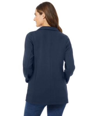 Plus Size Knit Blazer