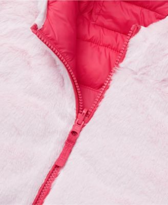 Girls FeatherFree Reversible Hooded Jacket