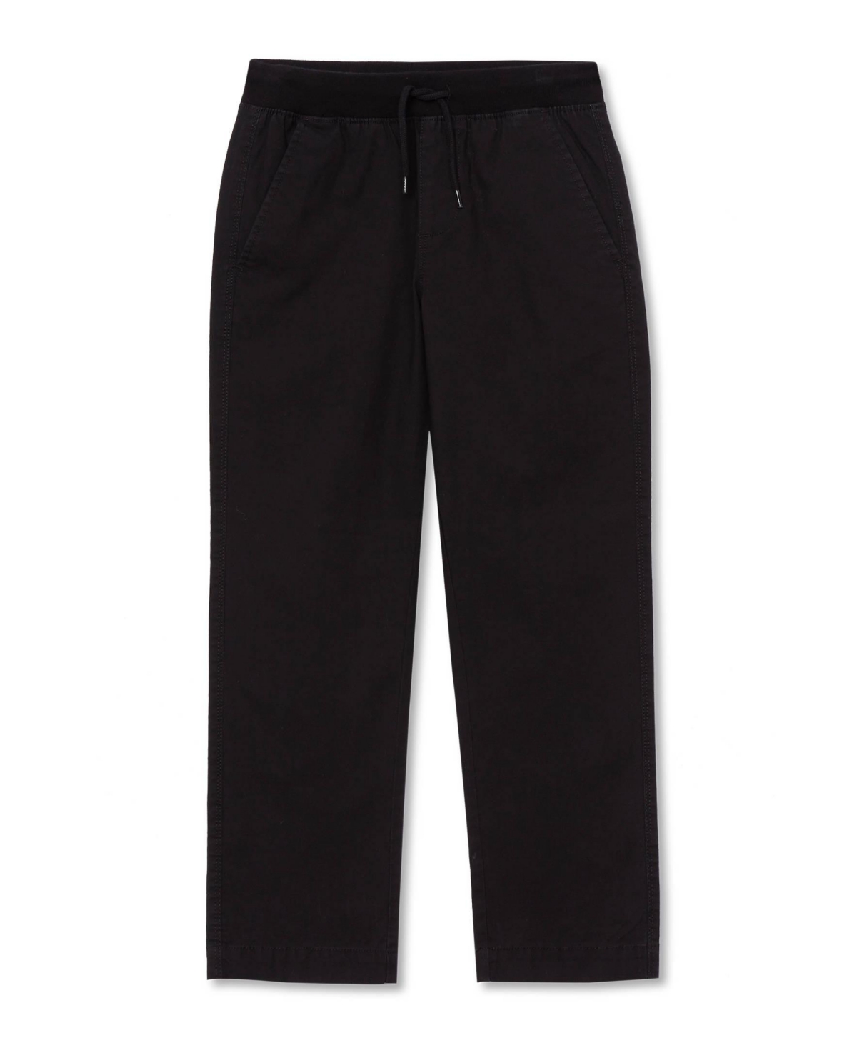 Lands' End Boys Stretch Soft Rib Waist Iron Knee Pull On Pants