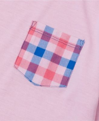 Big Girls Soft Jersey Pocket Sleep Top