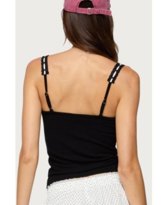 Women's Leilani Ribbon Lacey Tank Top