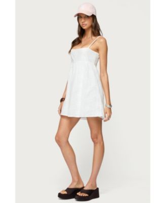 Women's Winifred Eyelet Babydoll Mini Dress
