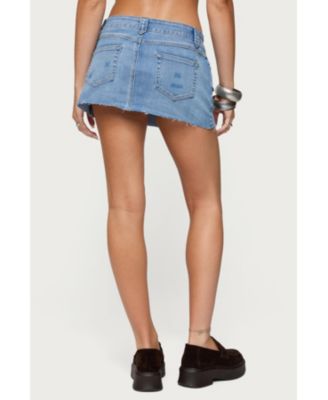 Women's Lury Denim Mini Skort