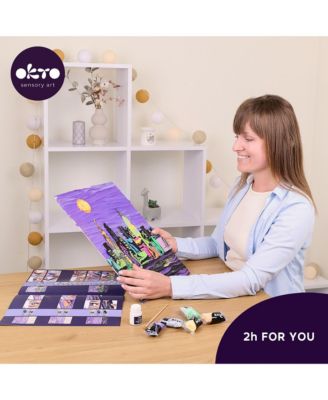 OKTO Air-Dry Clay 3D Painting Kit – Newyorkskyline (11.8 x 15.7 in)