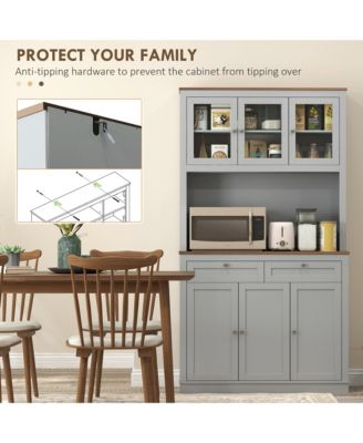 Multi-Purpose Kitchen Storage Cabinet for Utensils, Appliances, and Pantry Items