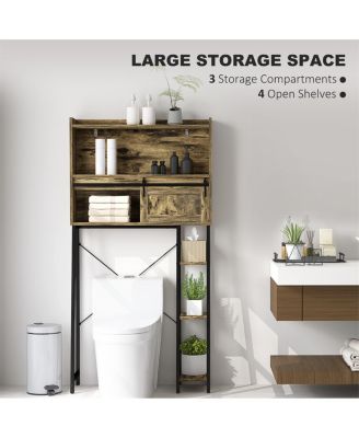 Over the Toilet Storage Cabinet with Shelves