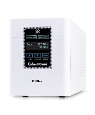 M1100XL 1100VA/880W Medical Grade UPS, 6x NEMA 5-15R-HG