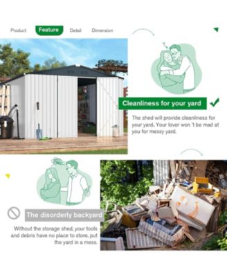 12'x10' Outdoor Storage Shed