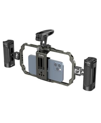 Universal Mobile Phone Handheld Video Rig Kit, Black