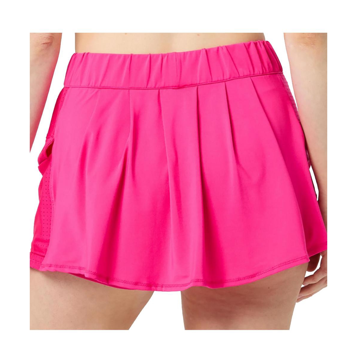 Lucky In Love Women's Cargo Pocket 13.5 Inch Tennis Skirt