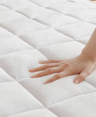 Cloud Soft Plush Waterproof Mattress Pad, Twin