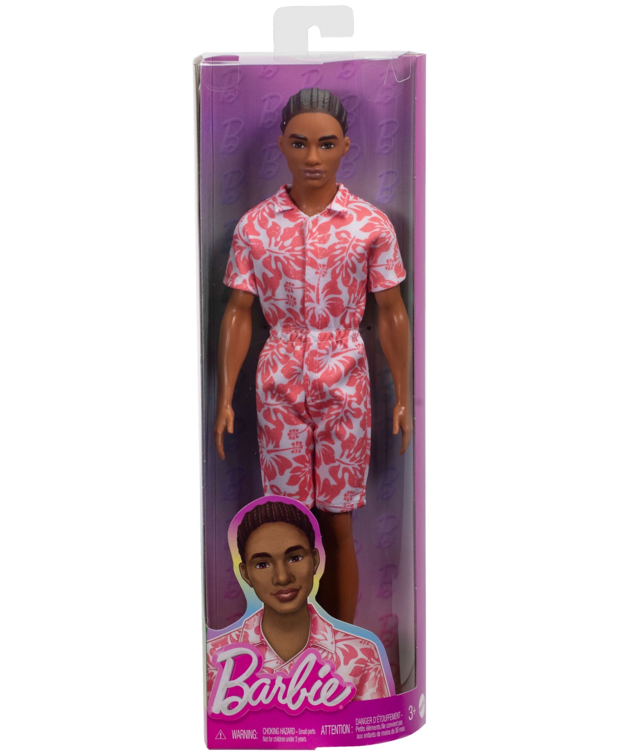 Barbie Fashionistas Ken Doll In Pink