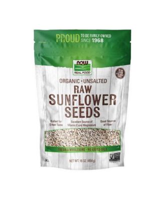 NOW Foods Sunflower Seeds Raw & Unsalted ,16 oz. - Macy's