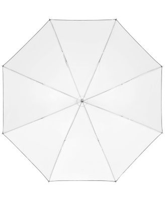 Shallow White Umbrella, Medium, 41" (104.14cm)
