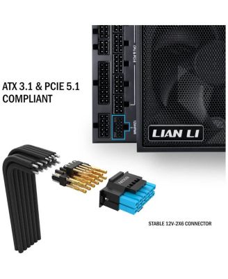 Lian-Li PS EG1300 1300W 80+ Platinum Full Modular ATX Black