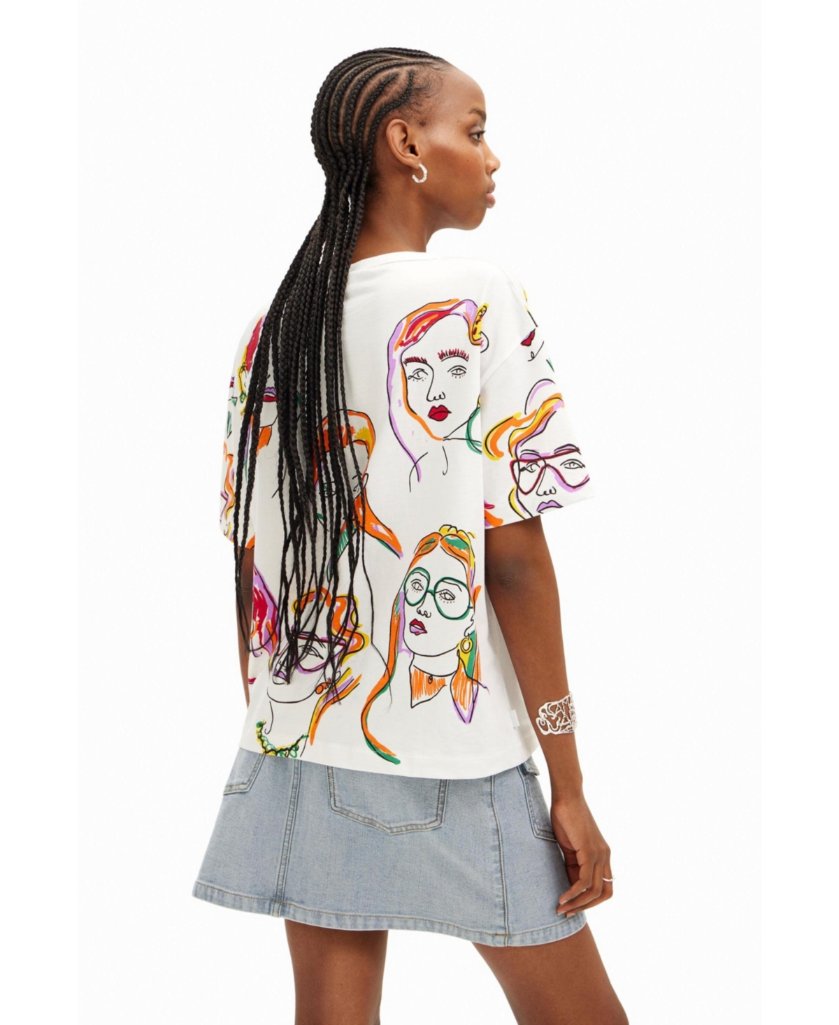 Desigual Women's Love basic T-shirt