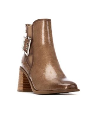 Women's Heeled Patent Leather Chelsea Booties  By XTI