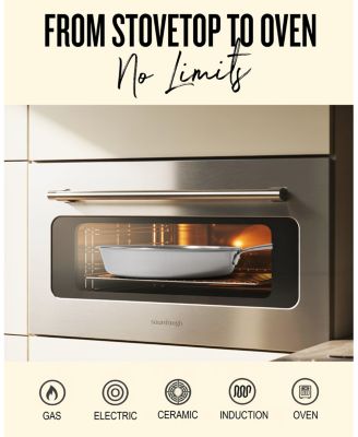 ALVA Maestro 9.5" 5-Ply Stainless Steel Frying Pan