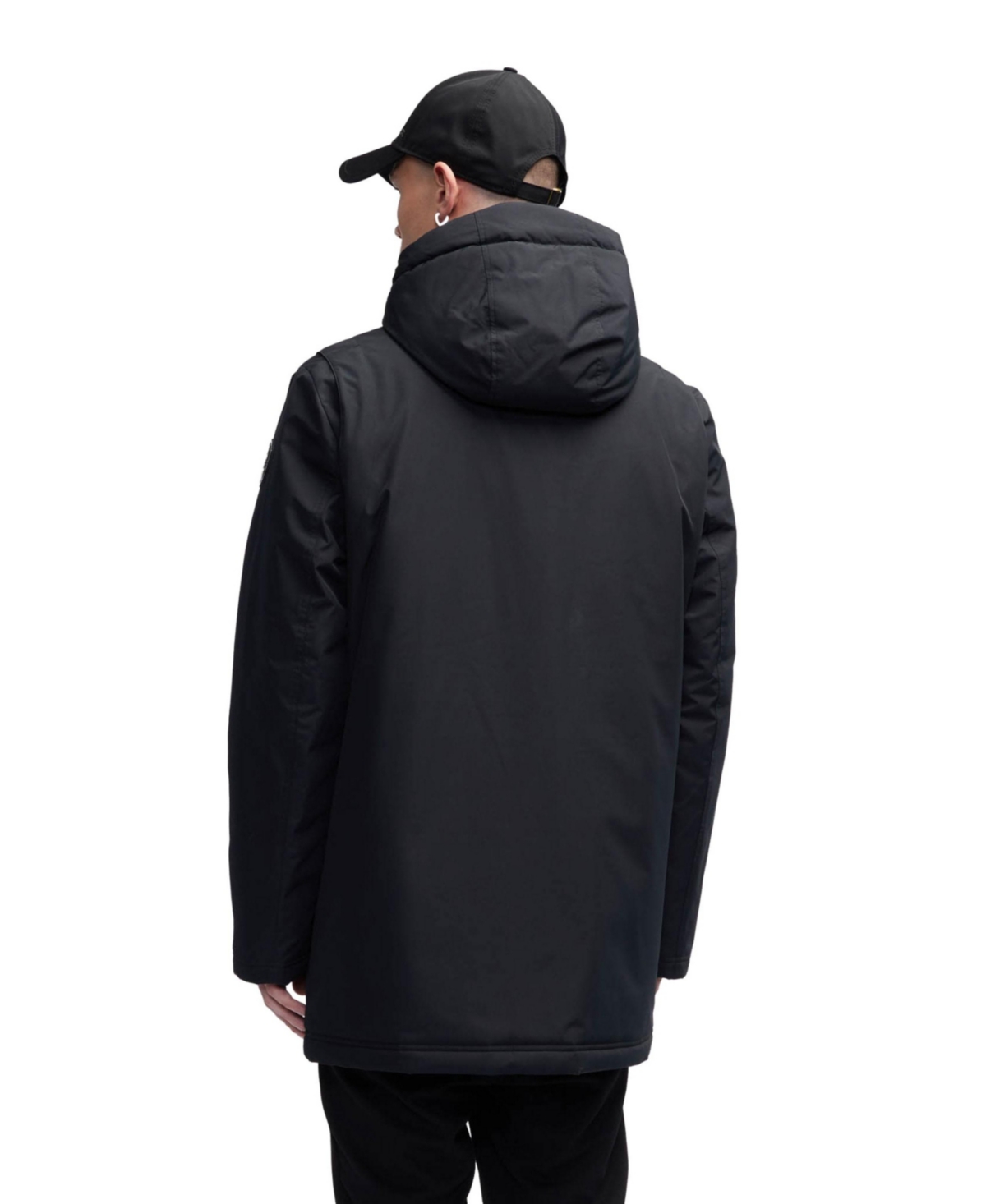 Pajar Cam Lightweight Walking Coat In Black