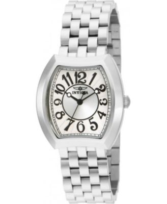 Women's 15038 Angel Quartz 3 Hand Silver Dial Watch