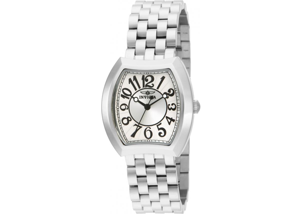 Invicta Women's 15038 Angel Quartz 3 Hand Silver Dial Watch