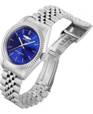 Women's 29398 Specialty Quartz 3 Hand Blue Dial Watch