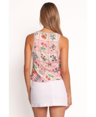 Women's Kelso Top - Flora Tile