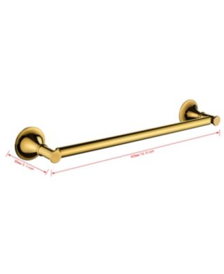 Streamdale 6 Piece Bathroom Towel Rack Set Wall Mount