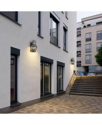 Waterproof Wall Sconce with Clear Glass Shade for Outdoor Use