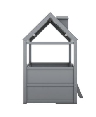 Twin Size Wood Bed House Bed Frame