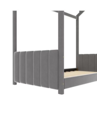 Twin Size House Bed Wood Bed