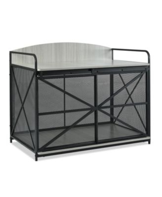 Dog Crate Furniture - Farmhouse End Table