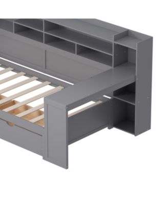 Twin Daybed with Storage & Desk