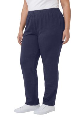 Women's Within Tall 7-Day Straight-Leg Elastic-Waist Stretchy Knit Pant