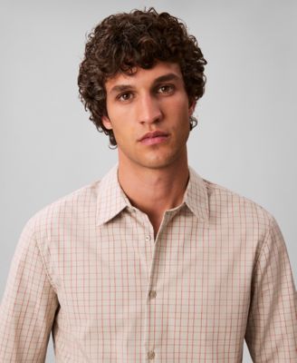 Men's Long Sleeve Plaid Shirt