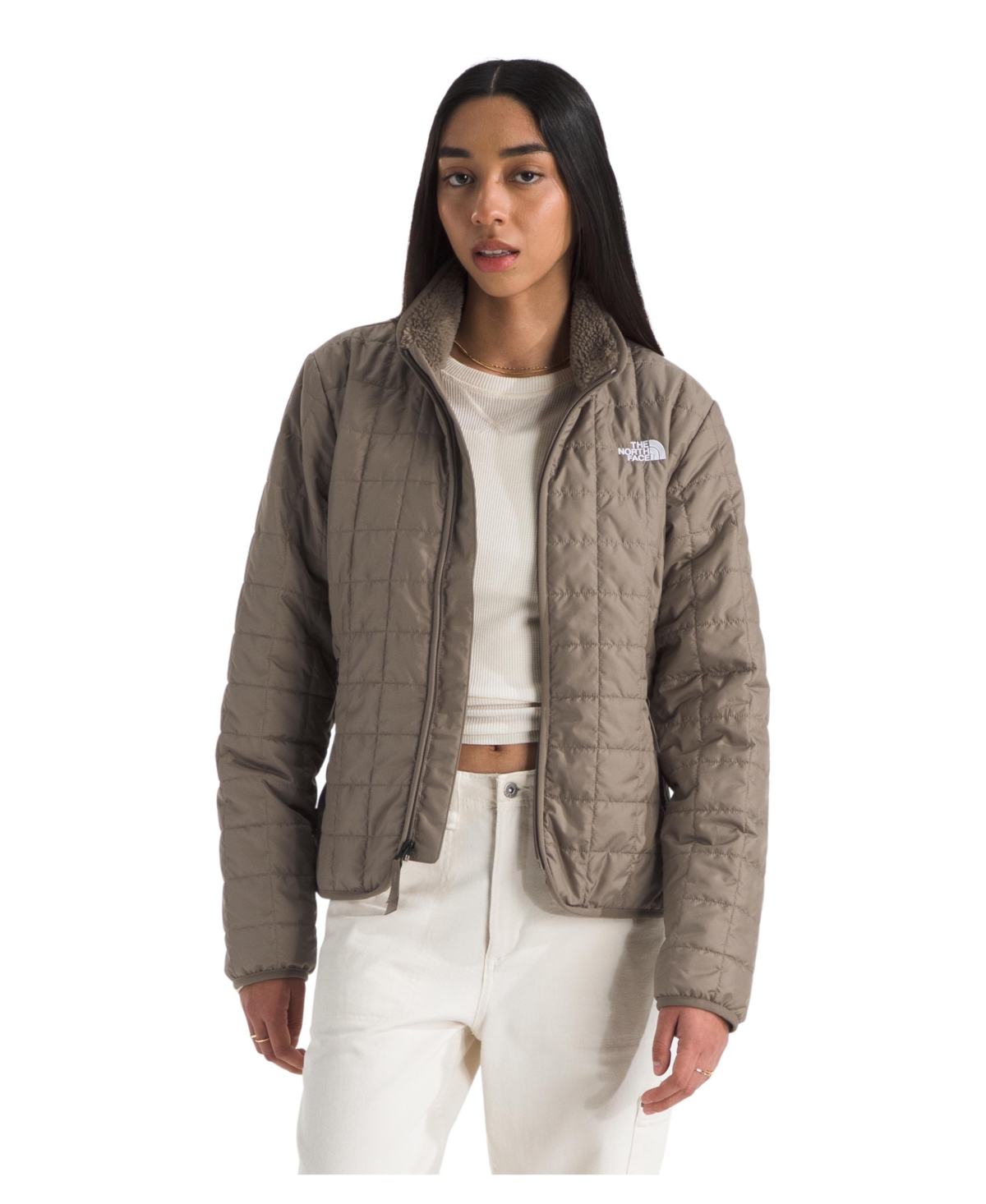 The North Face Junction Water Repellent Insulated Jacket In Brown
