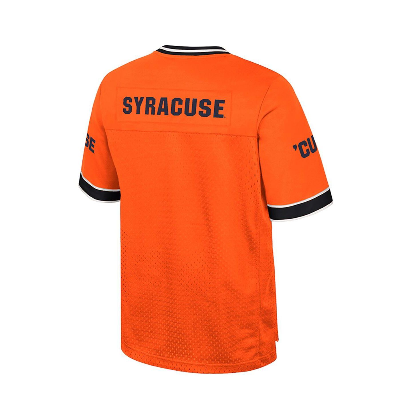 Мужской топ Colosseum Orange Syracuse Orange Nothing But The Hits Football Jersey — фото 2